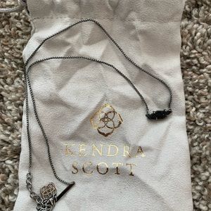 Black Kendra Scott Necklace